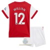 Maglia ufficiale Arsenal Willian 12 Casa 2021-22 per Bambino